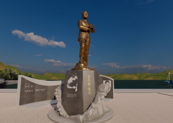 창원 김주열열사동상