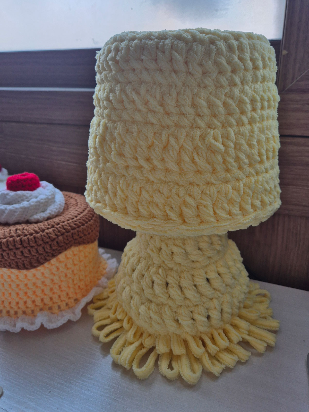 윗부분과 아랫부분 조명을 합체한 사진