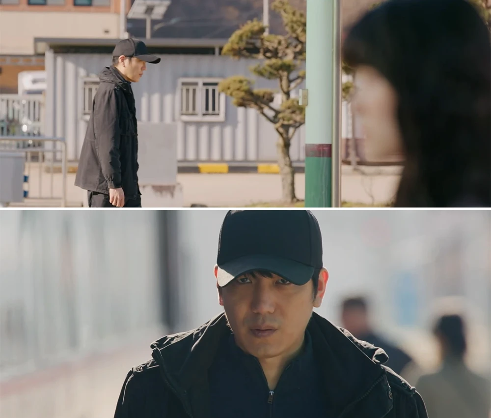 솔이-반대편-기차역에-모습을-드러낸-김영수