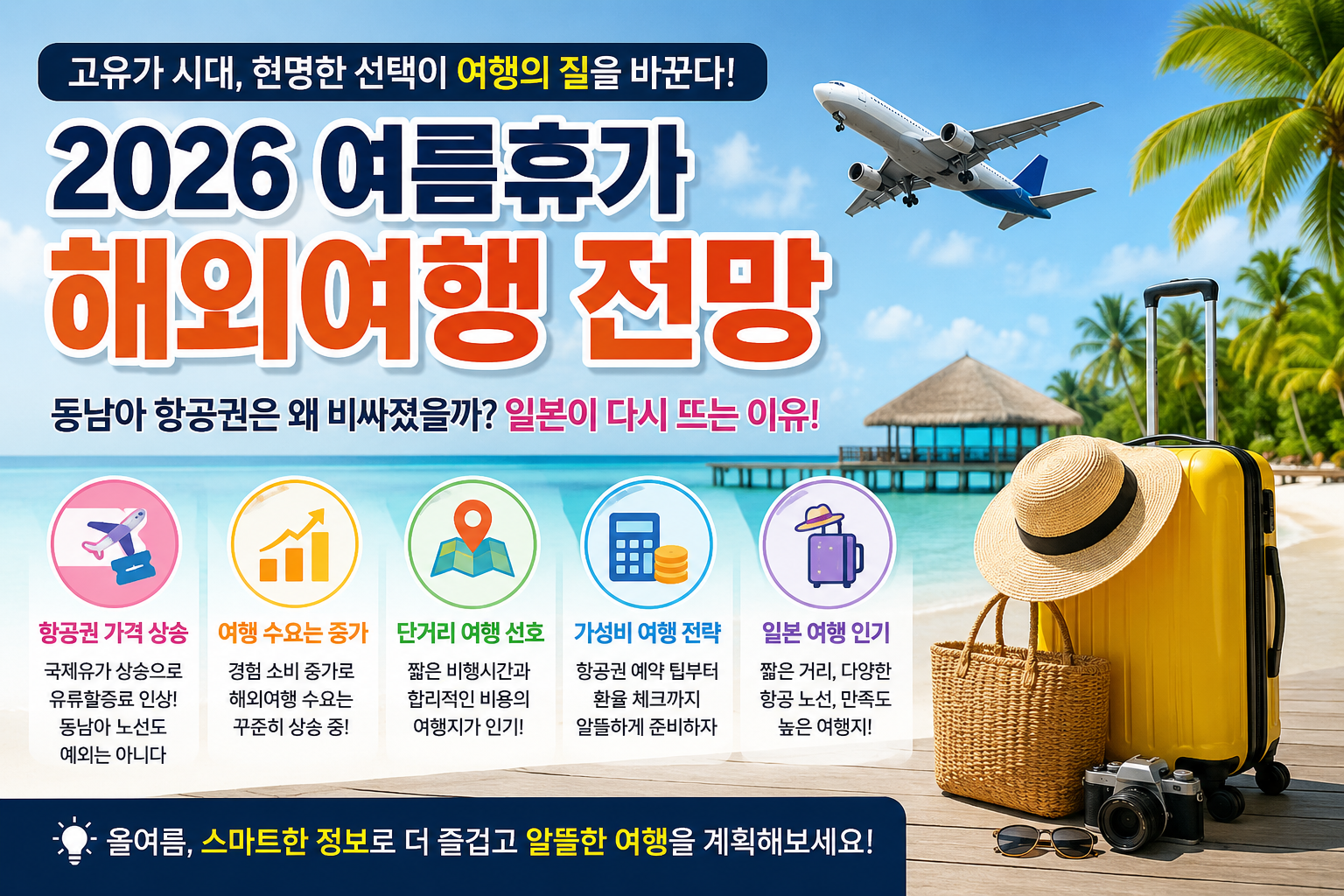 2026년 여름휴가 해외여행 전망