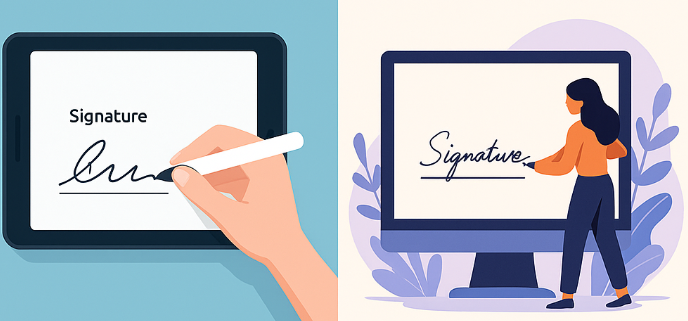 전자서명 만드는 법