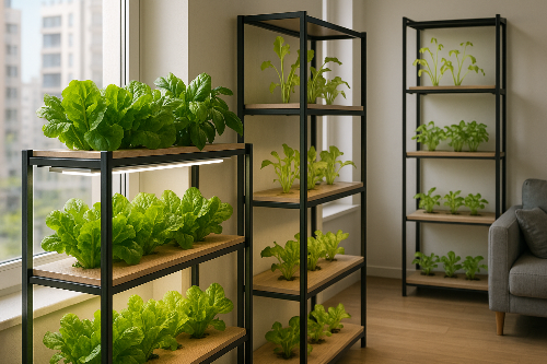 실내 농업에서 빛과 온도가 중요한 이유