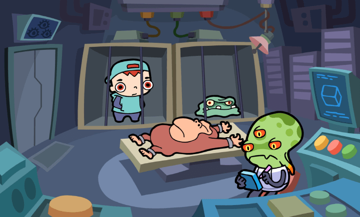 아이탈출1-플래시게임-시작-화면