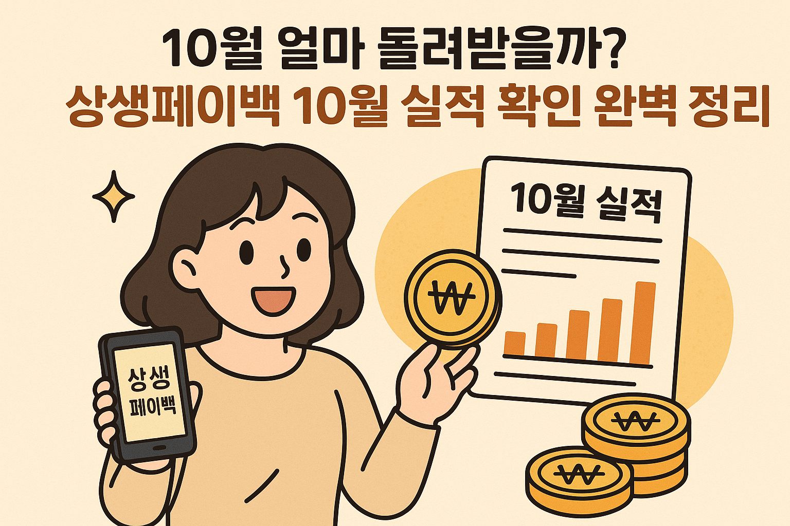 “10월 얼마 돌려받을까?” 상생페이백 10월 실적 확인 완벽 정리