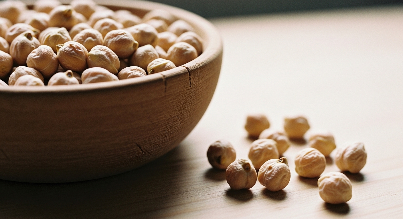 바구니에-담겨-있는-병아리콩입니다.