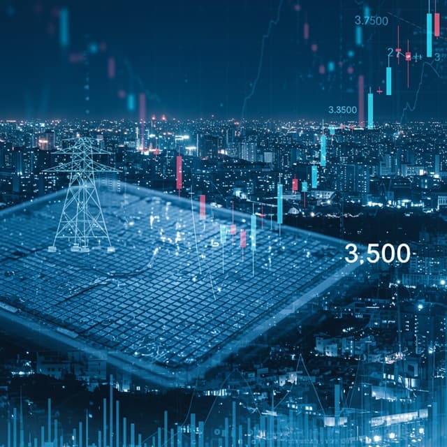 코스피 3500과 반도체&middot;전력설비 상징 이미지
