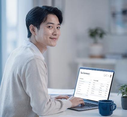 납부세금확인