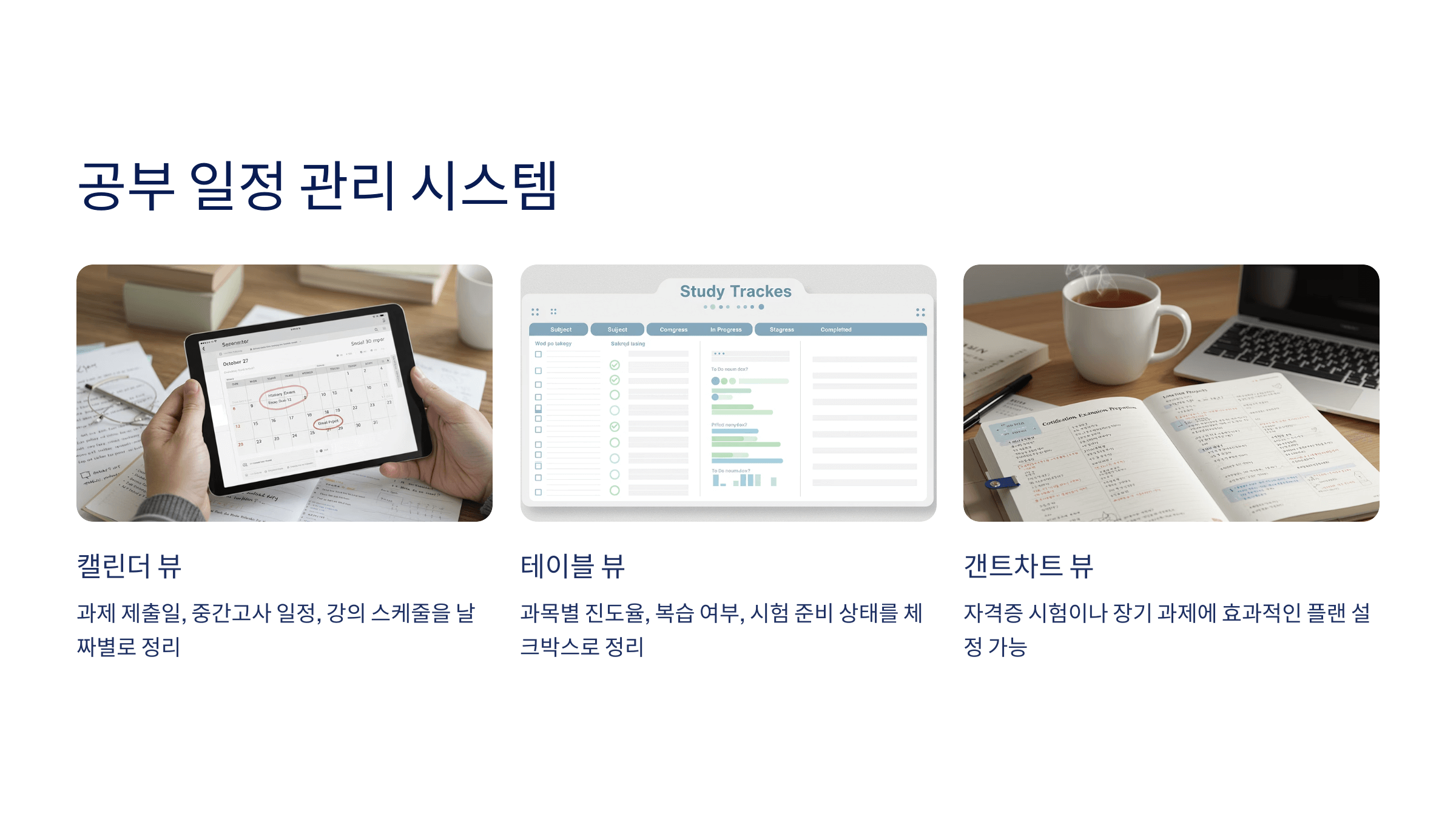 노션 사용법(공부 관리하는 방법)