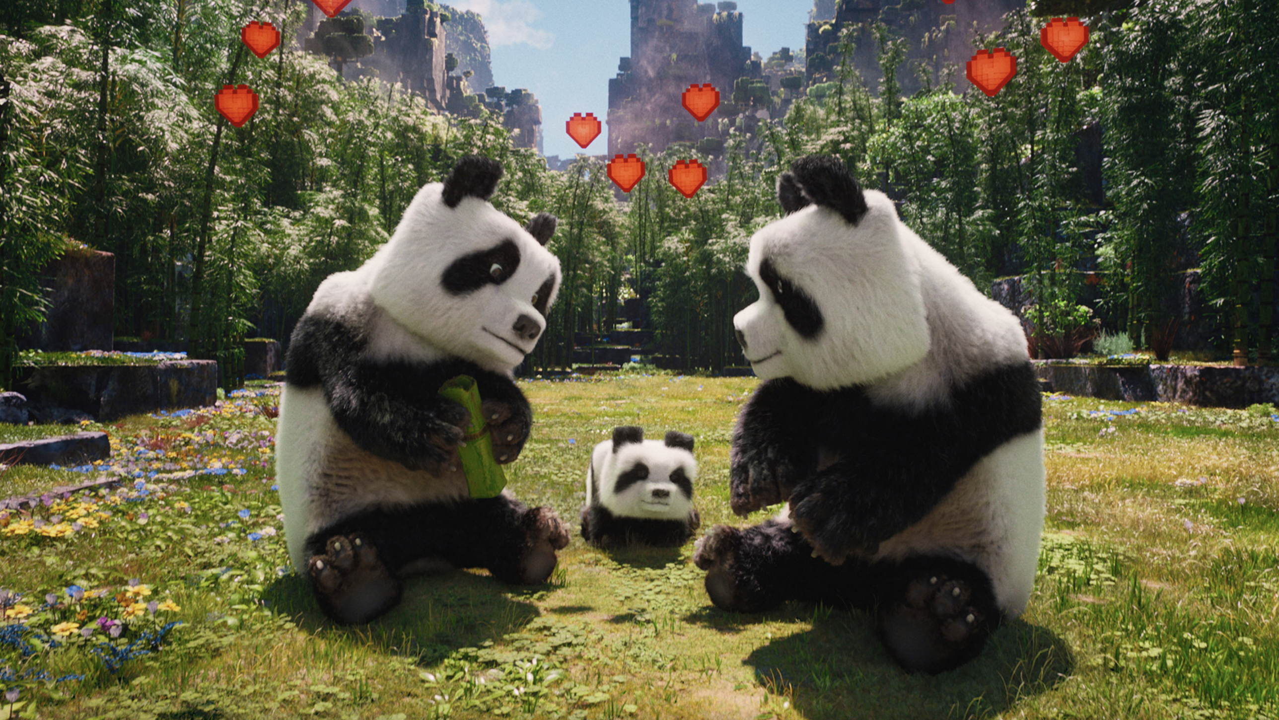 마인크래프트 무비 장면