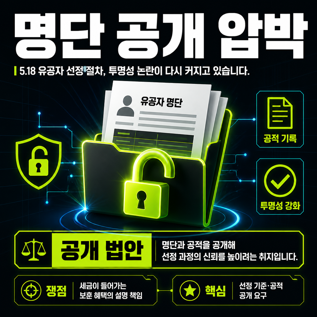명단 공개 압박