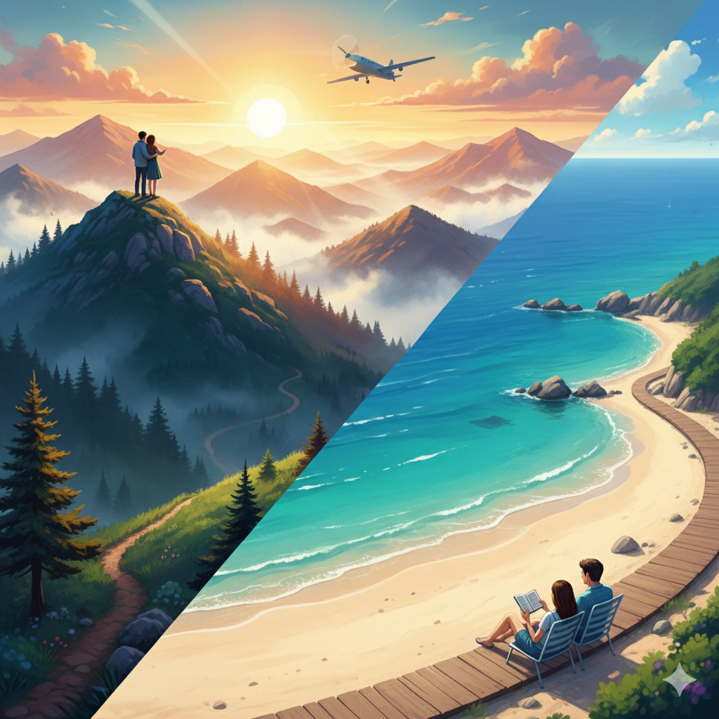 국내여행 꿀팁 , 1박 3식 패키지로 산과 바다 다 잡기