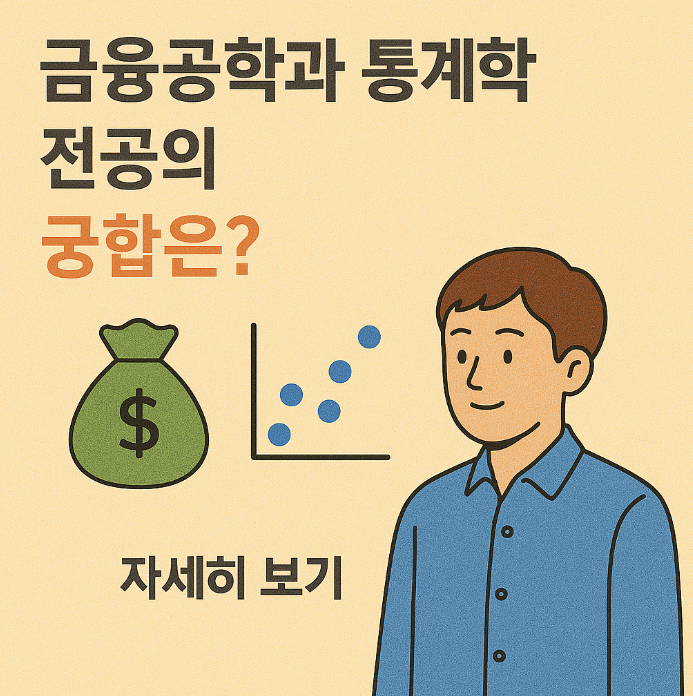 금융공학 전공과 통계학 전공