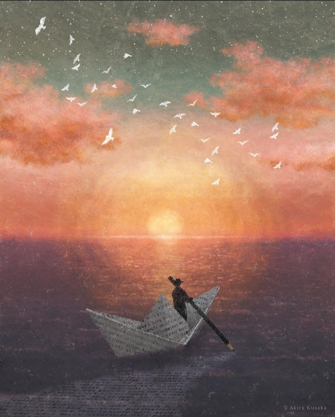 아키라 쿠사카(Akira Kusaka)&#44; 일본&#44; 일러스트레이터&#44; 그래픽 디자이너&#44; 현재