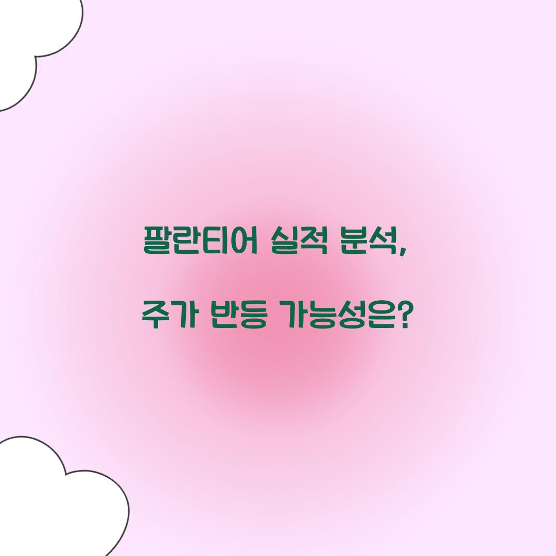 팔란티어 실적