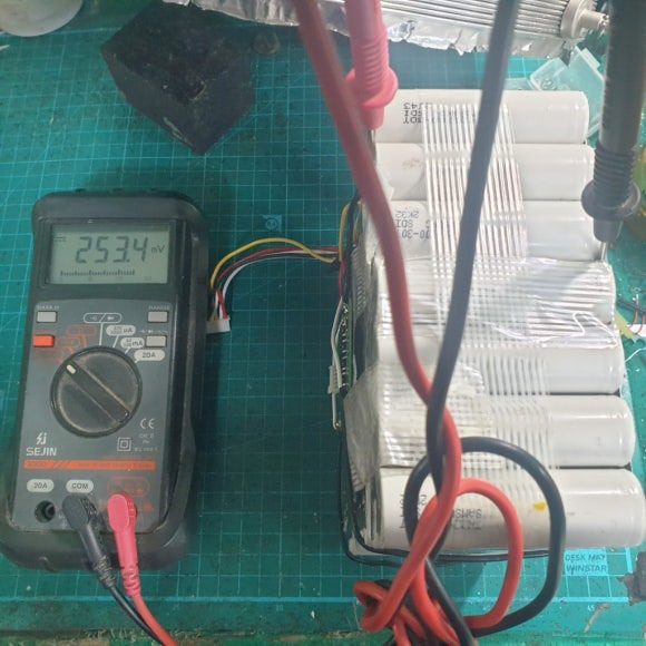 집어등 배터리 셀 전압 확인