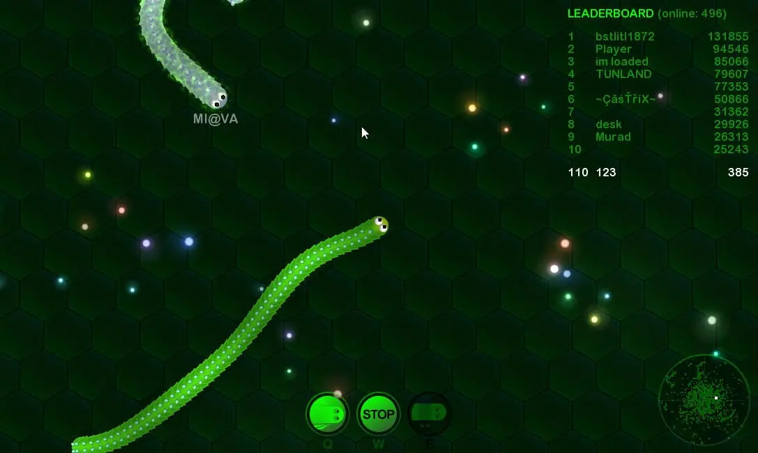 지렁이 키우기 플레이화면2