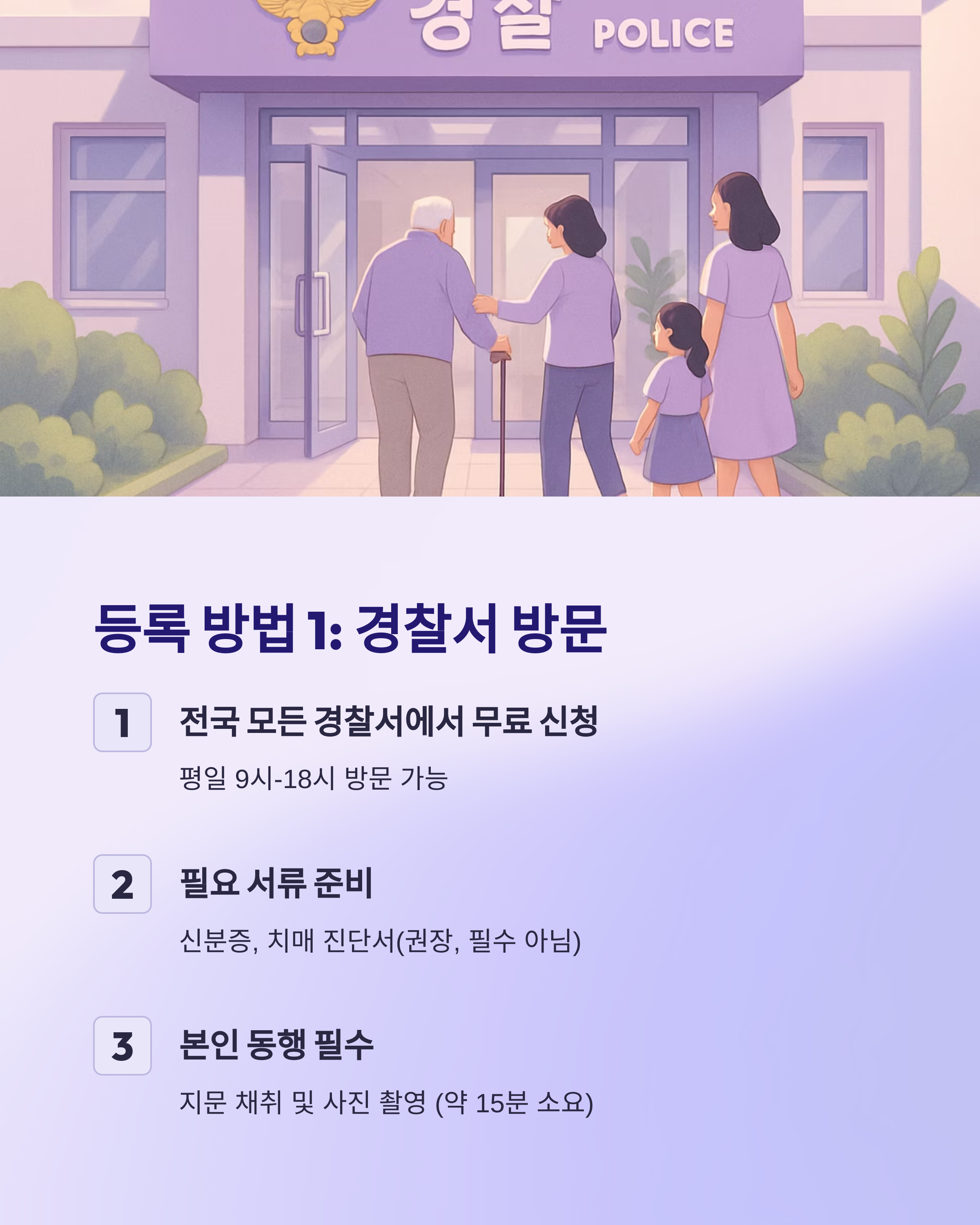 지문 사전등록