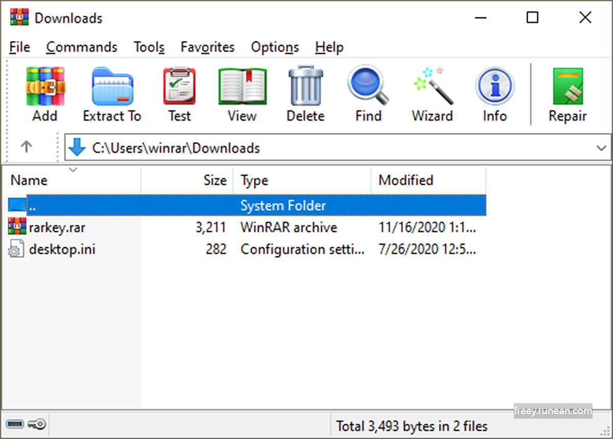 윈RAR(WinRAR) 주요 기능/특징