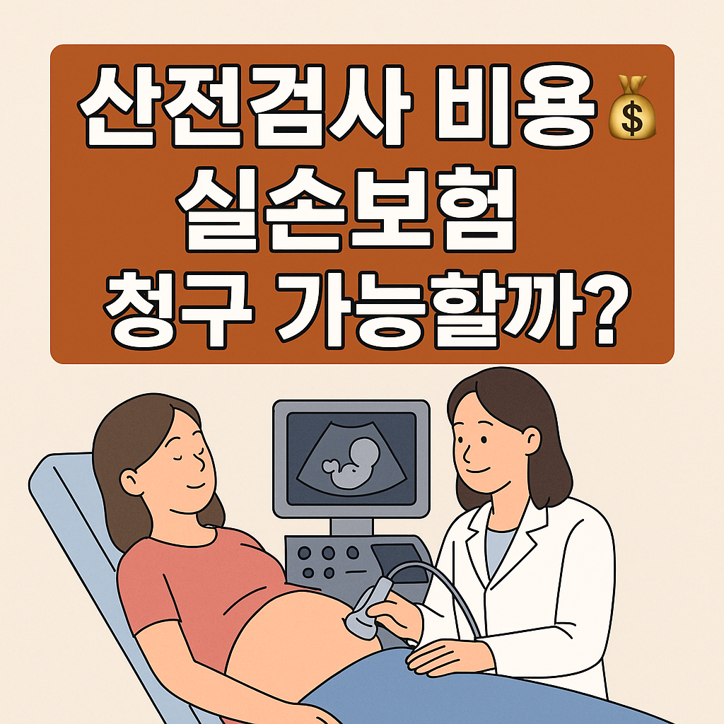 산전검사 비용, 실비보험 청구 가능할까? 🤰