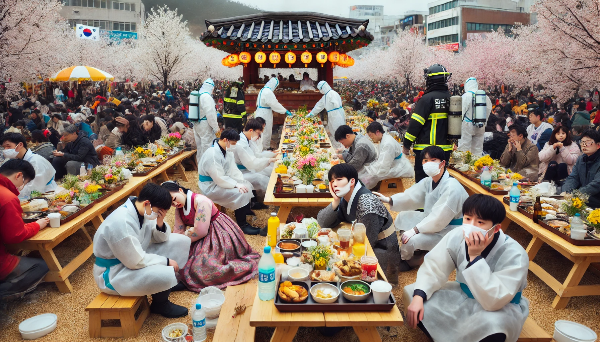 제주 벚꽃축제 식중독 의심자 80명 발생