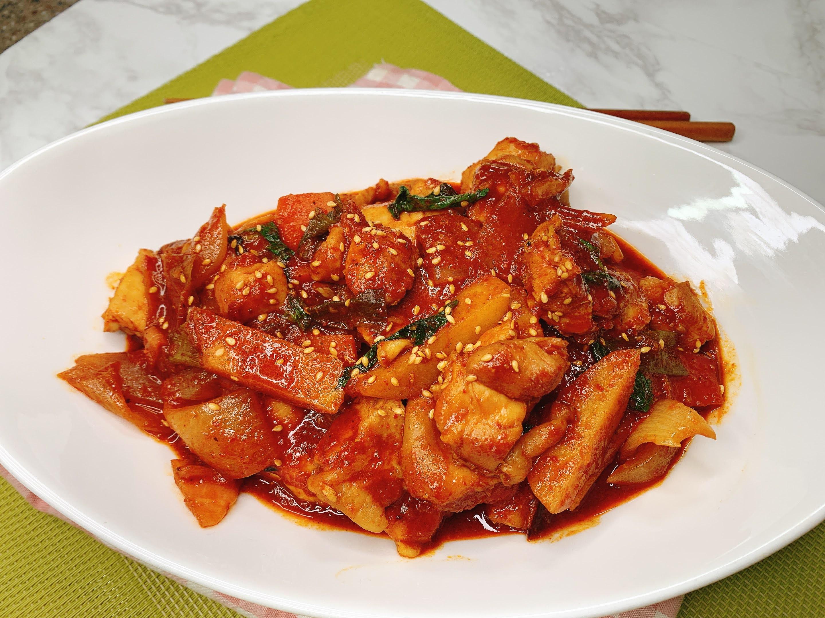 매운 닭갈비