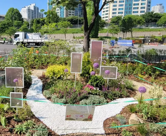 정원전시 작품-학생전시