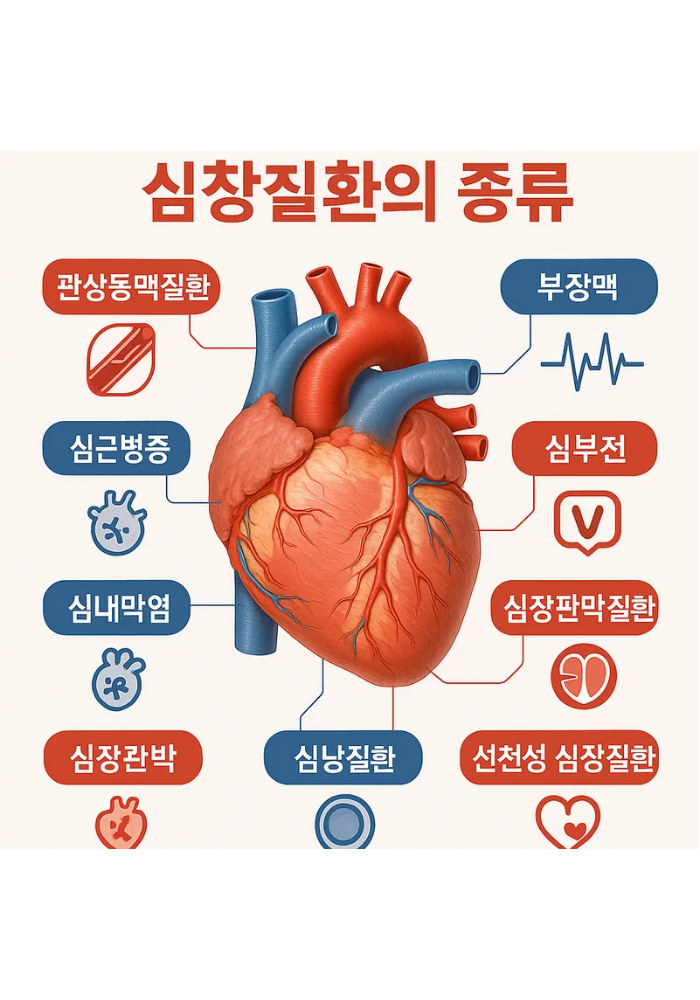 1.심장 질환 종류와 증상