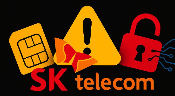 SKT 해킹 정보 유출 문제 이미지