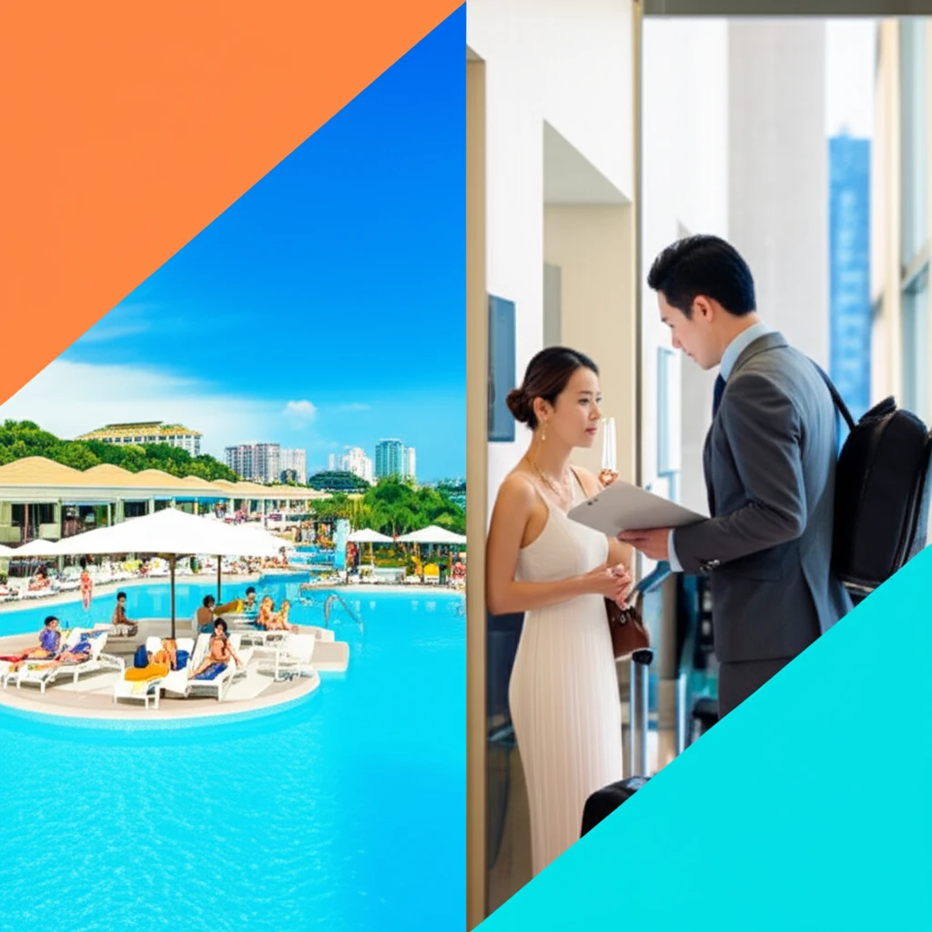 내 여행에 딱 맞는 숙소는? 리조트 ..