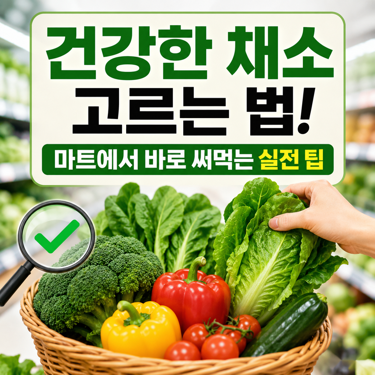 건강한 채소 고르는 법