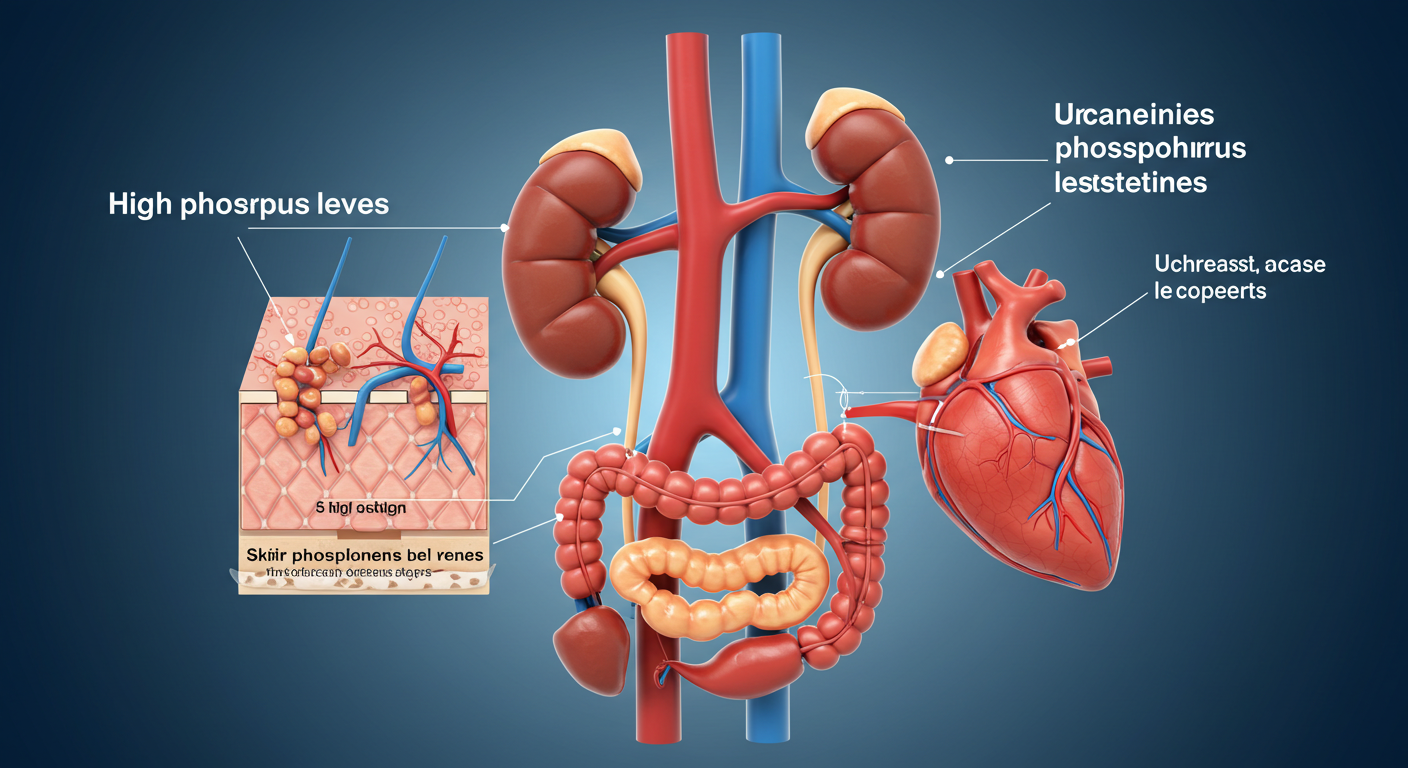 혈중 인 수치 높으면 생기는 심각한 합병증 3가지