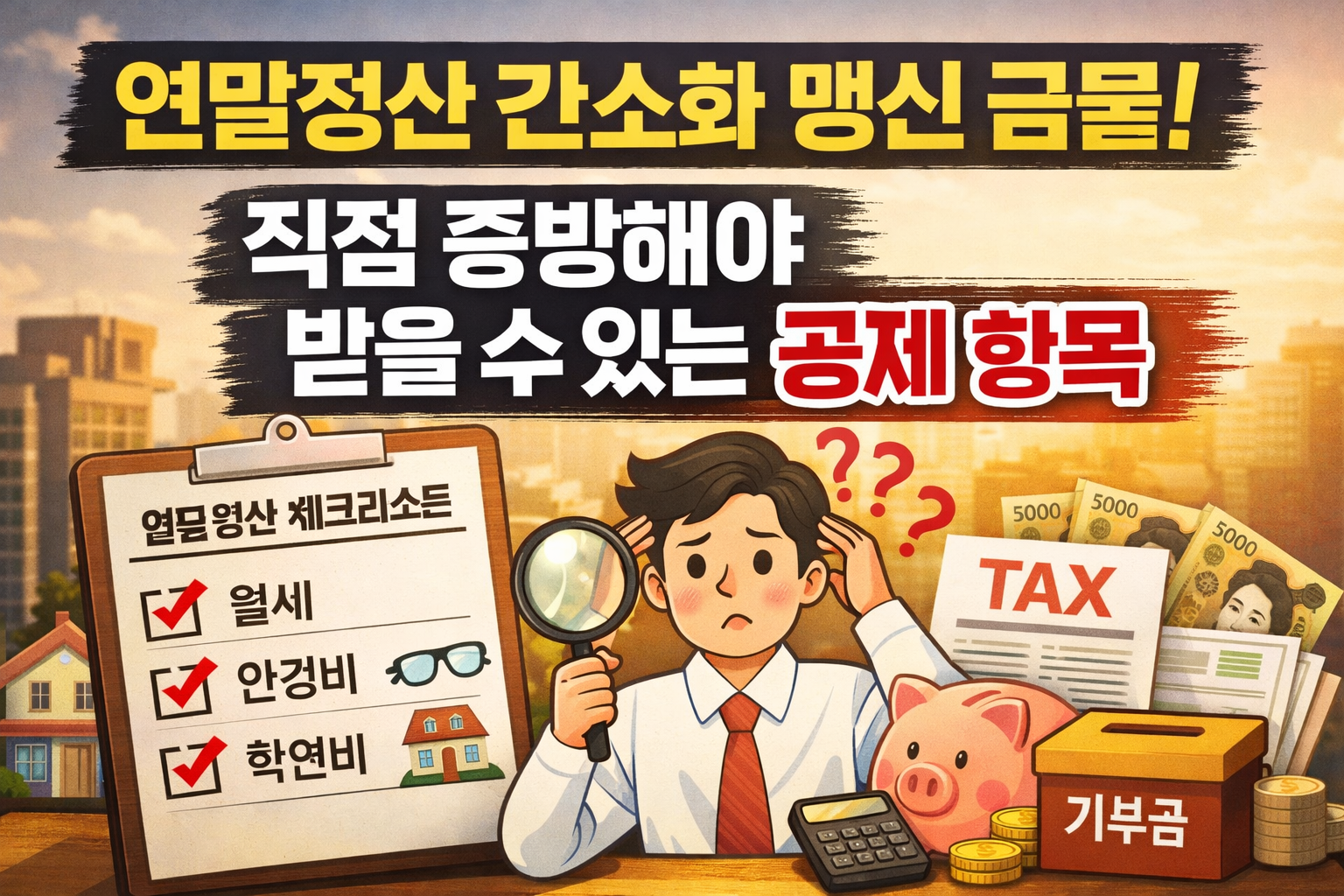 연말정산 세액공제