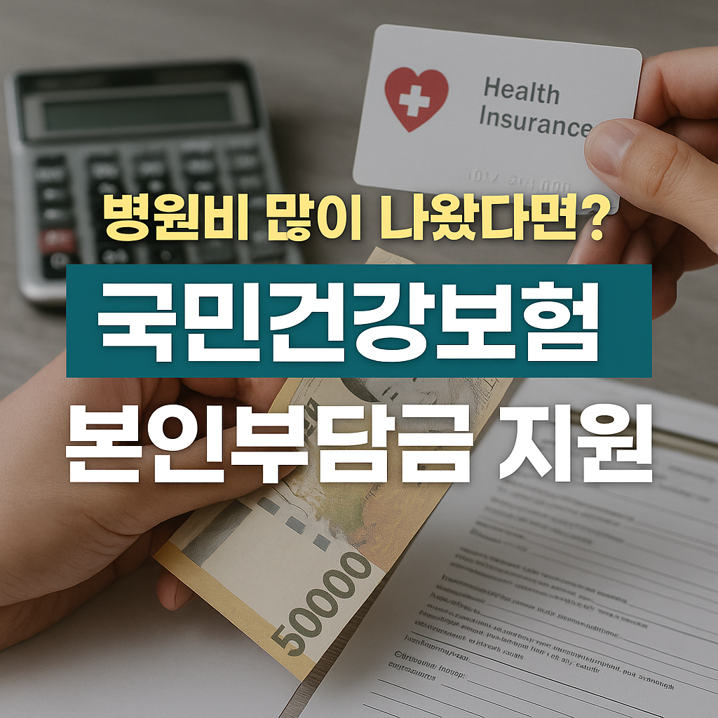 국민건강보험 본인부담금 지원