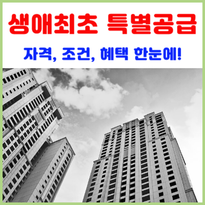 생애최초-특별공급