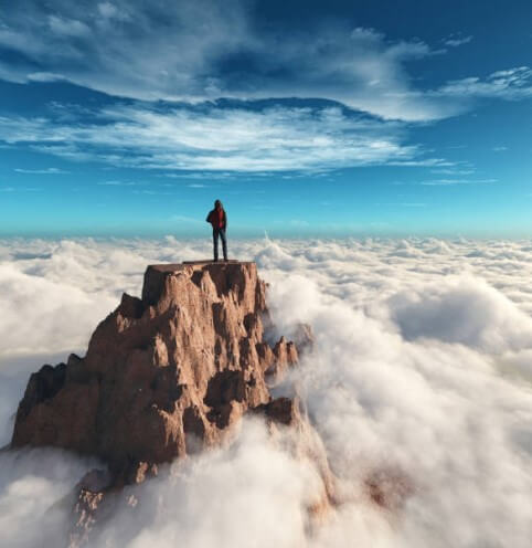 높은 곳에 올라가는 꿈