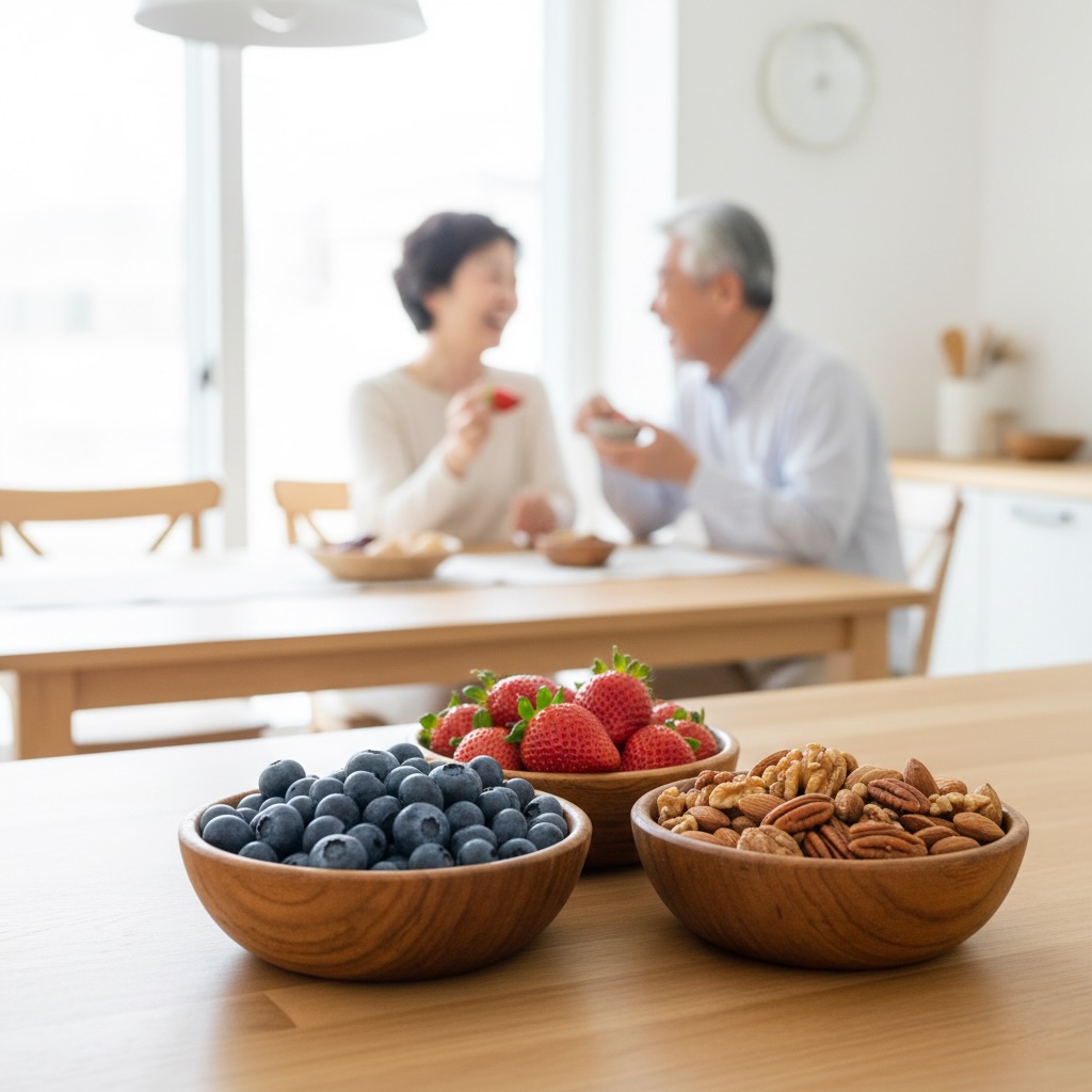 염증 항산화푸드 노화 시니어 슈퍼푸드 활성산소 면역력강화 건강관리 노년 심뇌혈관 질환