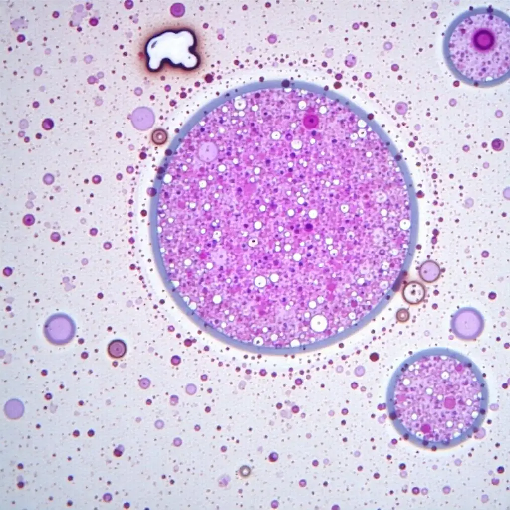 턱밑샘 자극 위치를 보여주는 일러스트