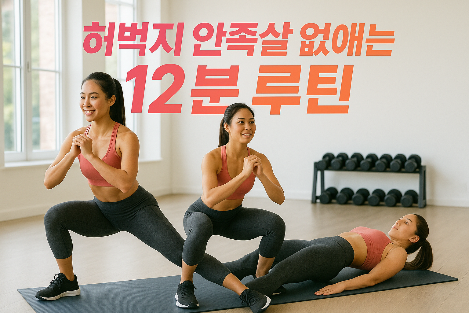 1.허벅지 안쪽살 없애는 루틴