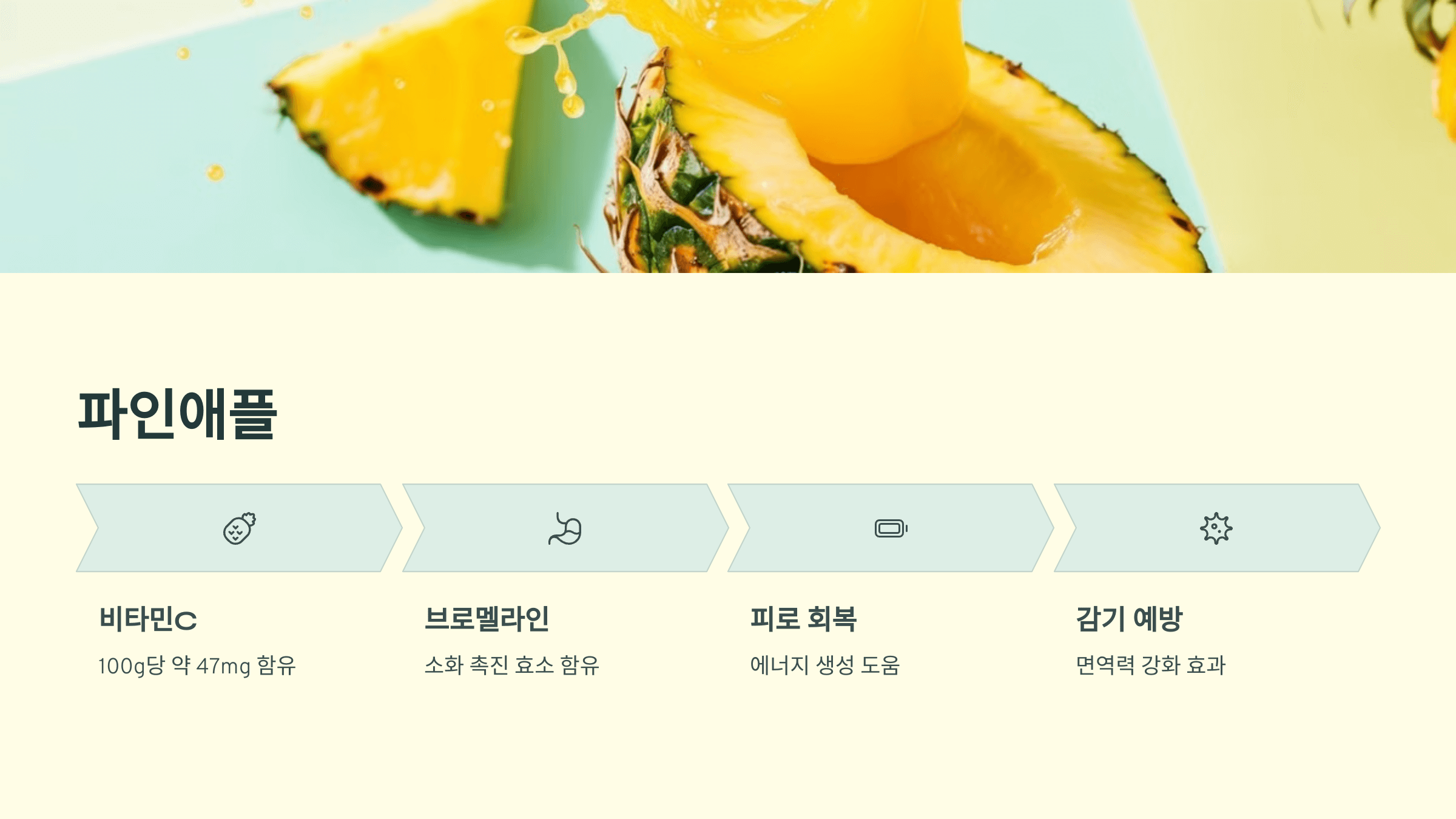 비타민C와 관련된 사진입니다.