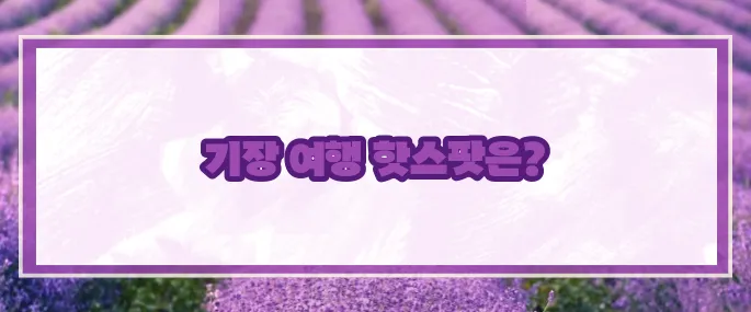 기장 가볼만한곳 베스트10 2025 (+가족여행코스)