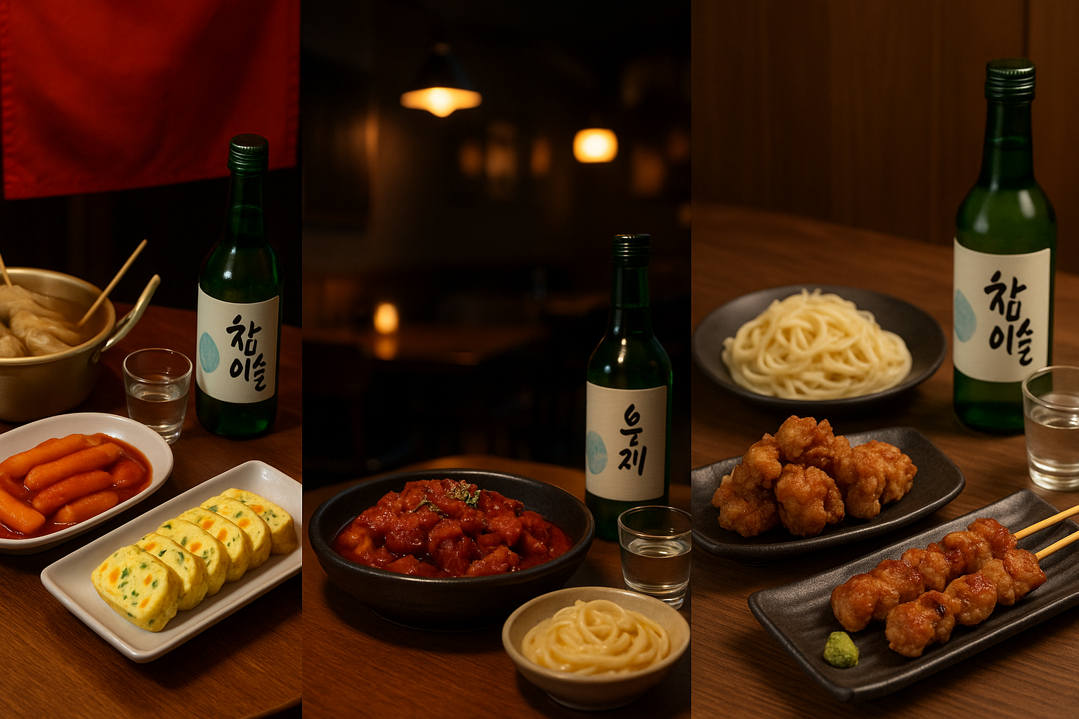 포장마차에서 먹을 감성 안주