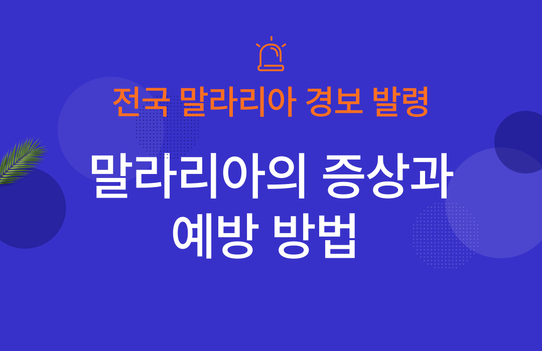 말라리아의 증상과 예방 방법