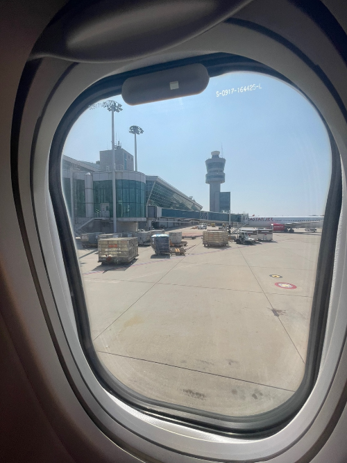 인천공항 이륙전