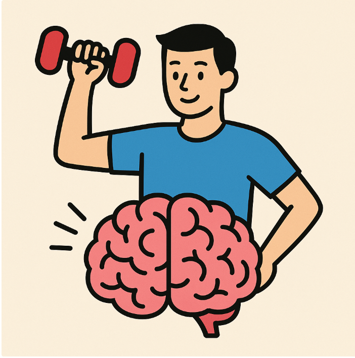 🧠 근육을 키우면 뇌도 강해진다 &mdash; 뇌근육의 관점에서 보는 운동 루틴의 의미