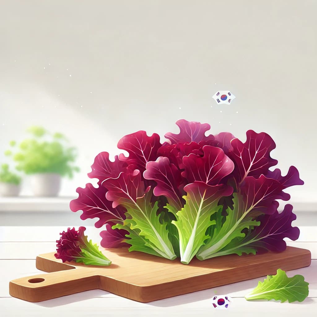 적상추의 효능과 영양성분 / 색다른 상추, 더 건강한 선택