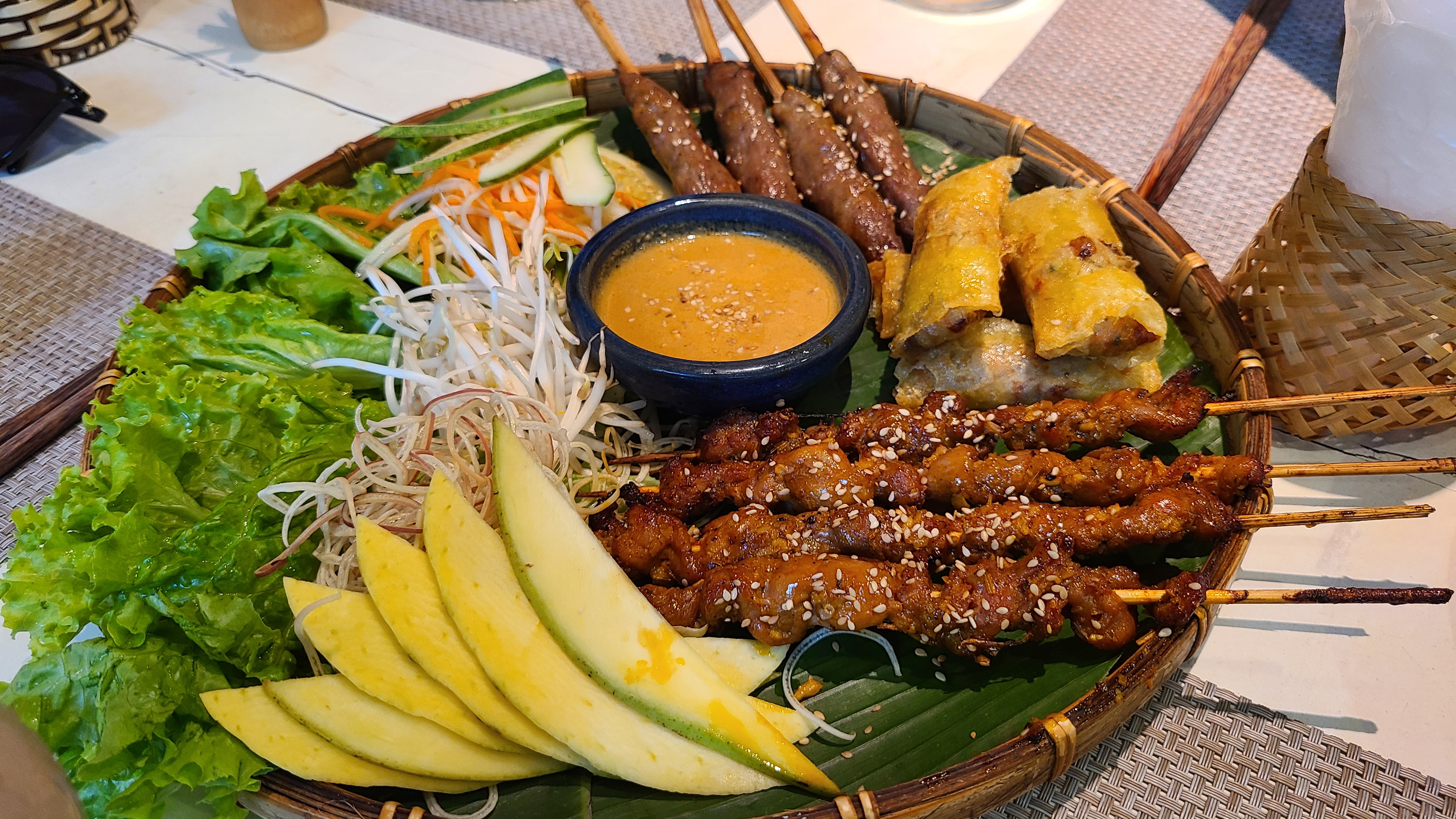 킴레스토랑 스프링롤 모둠