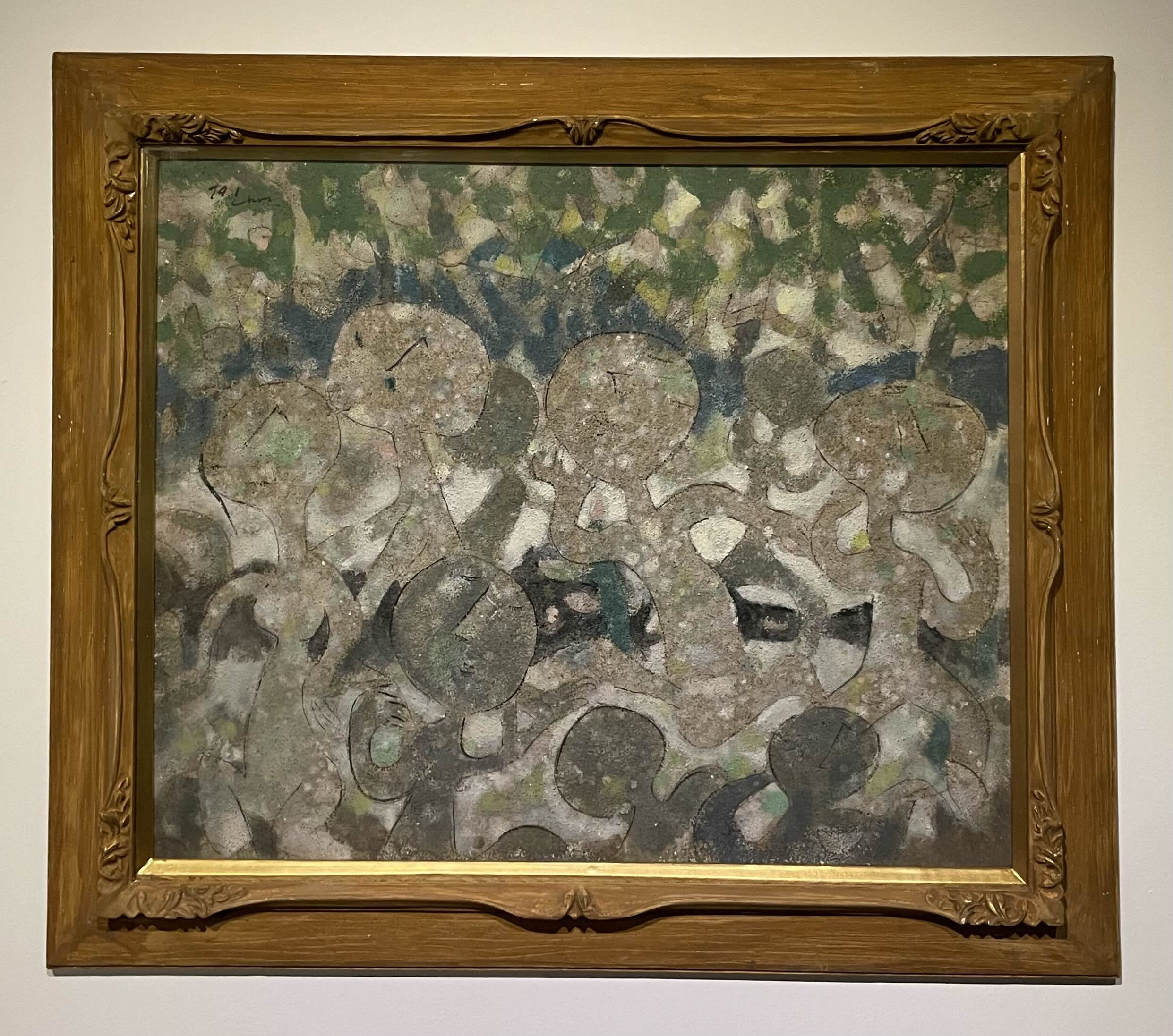 최영림-봄동산 (1982, 캔버스에 유채)