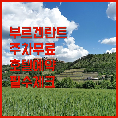 오스트리아 부르겐란트 자유여행 주차 ..