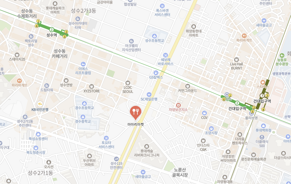 마마리마켓-지도