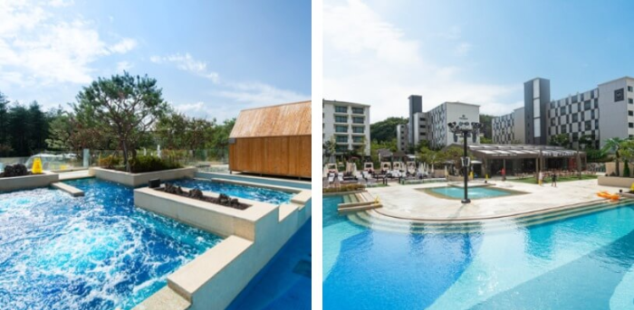 더앤리조트 수영장 스파